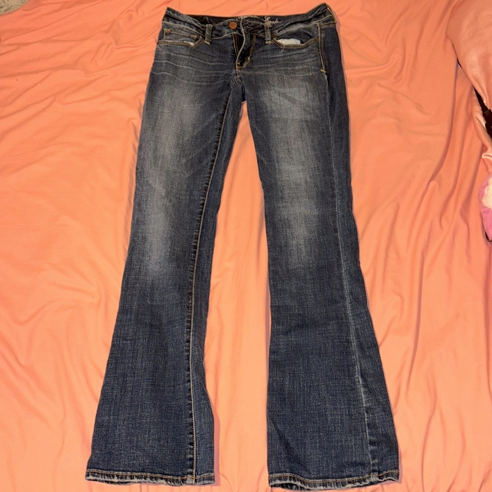 American Eagle Super Strech low rise jeans